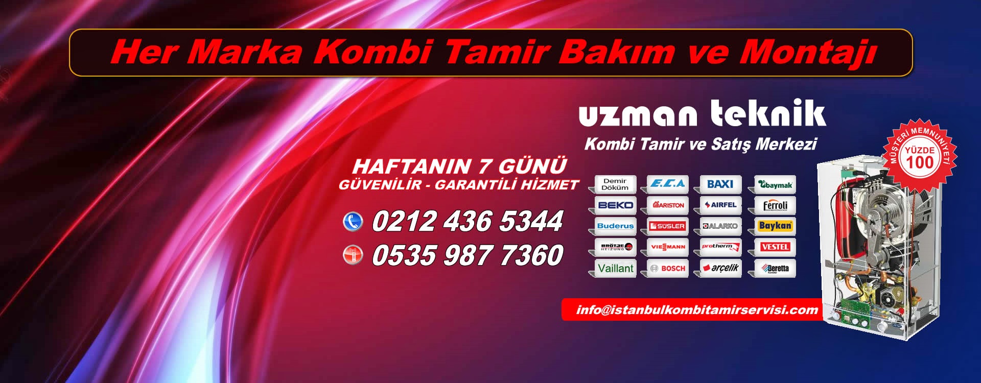 Bağcılar kombi tamir servisi | 0535 987 7360